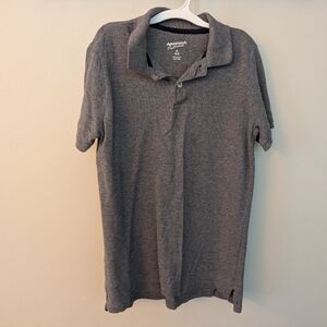 Grey polo shirt